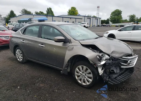 2015 Nissan Sentra S из США, поврежденный, VIN 3N1AB7AP9FY360307